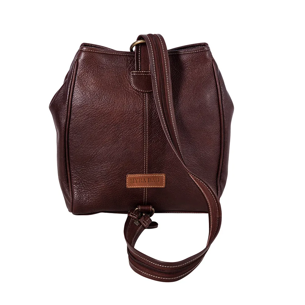 Mountain Trail Convertible Leather & Hairon Bag