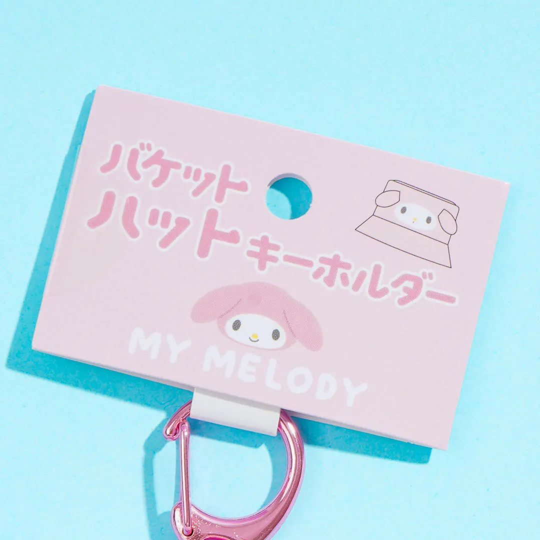 My Melody Bucket Hat Keychain