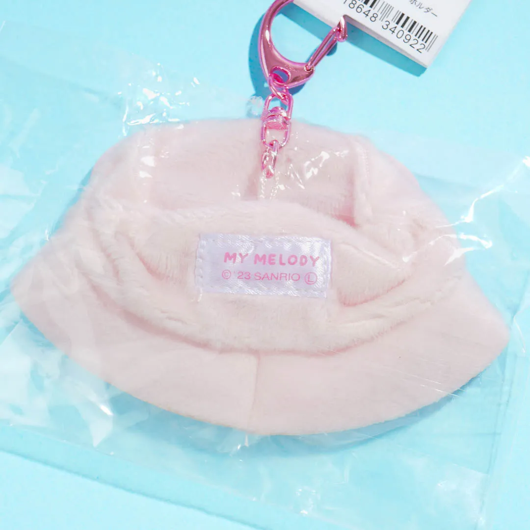 My Melody Bucket Hat Keychain