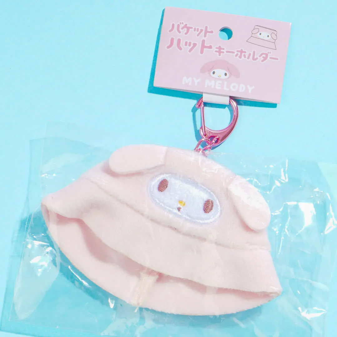 My Melody Bucket Hat Keychain