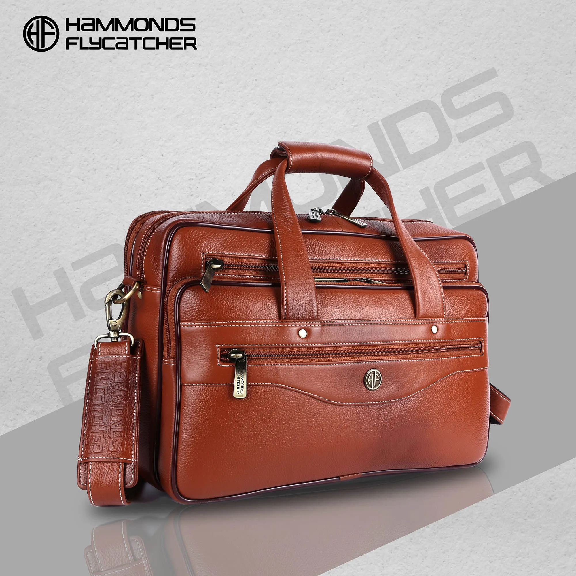 Office Laptop Bag For Men - Adjustable & Removal Strap - Multiple Compartment - Fits Upto 16" Laptop/MacBook