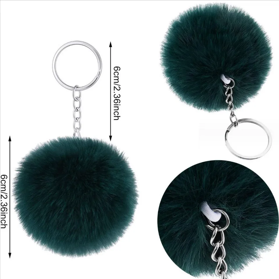 Pompom Keychains