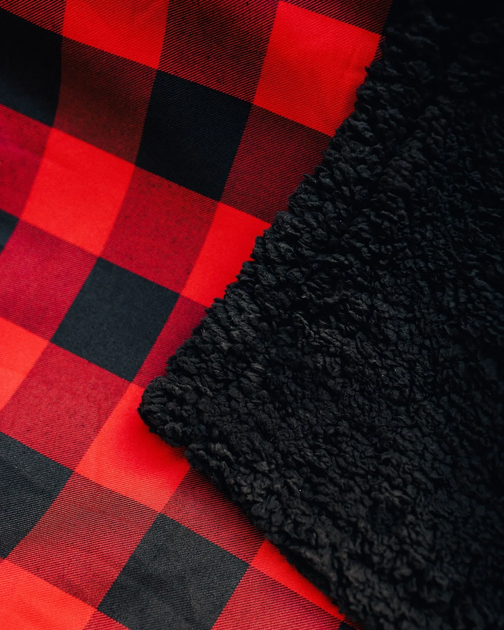 Redrum Flannel Sherpa Blanket