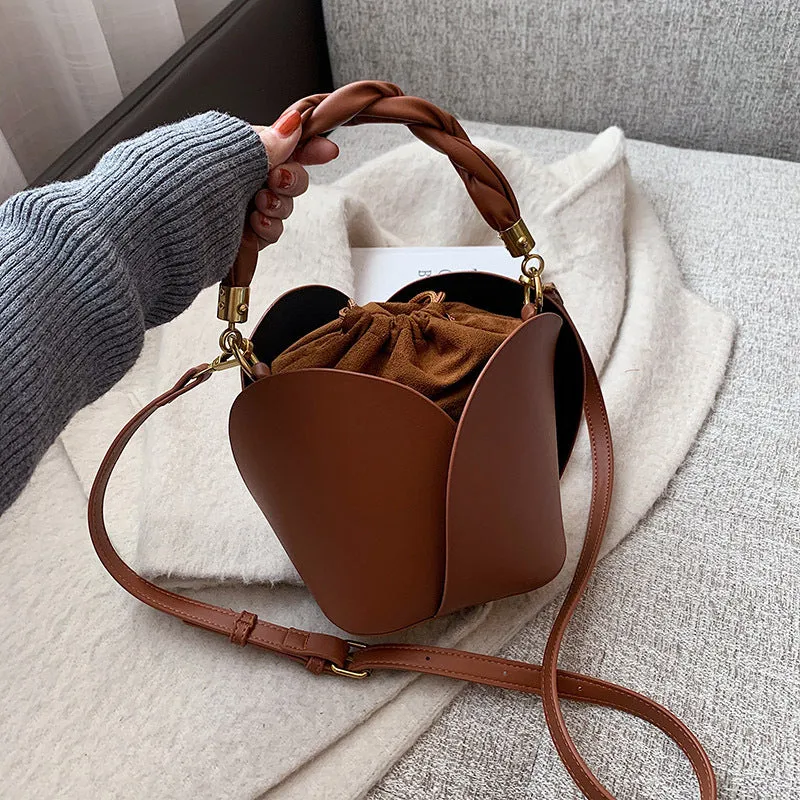 Retro Bucket Shoulder Bag