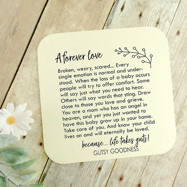 Sentimental Miscarriage Gift for Mom - I Carried You Every Second of Your Life - Keychain