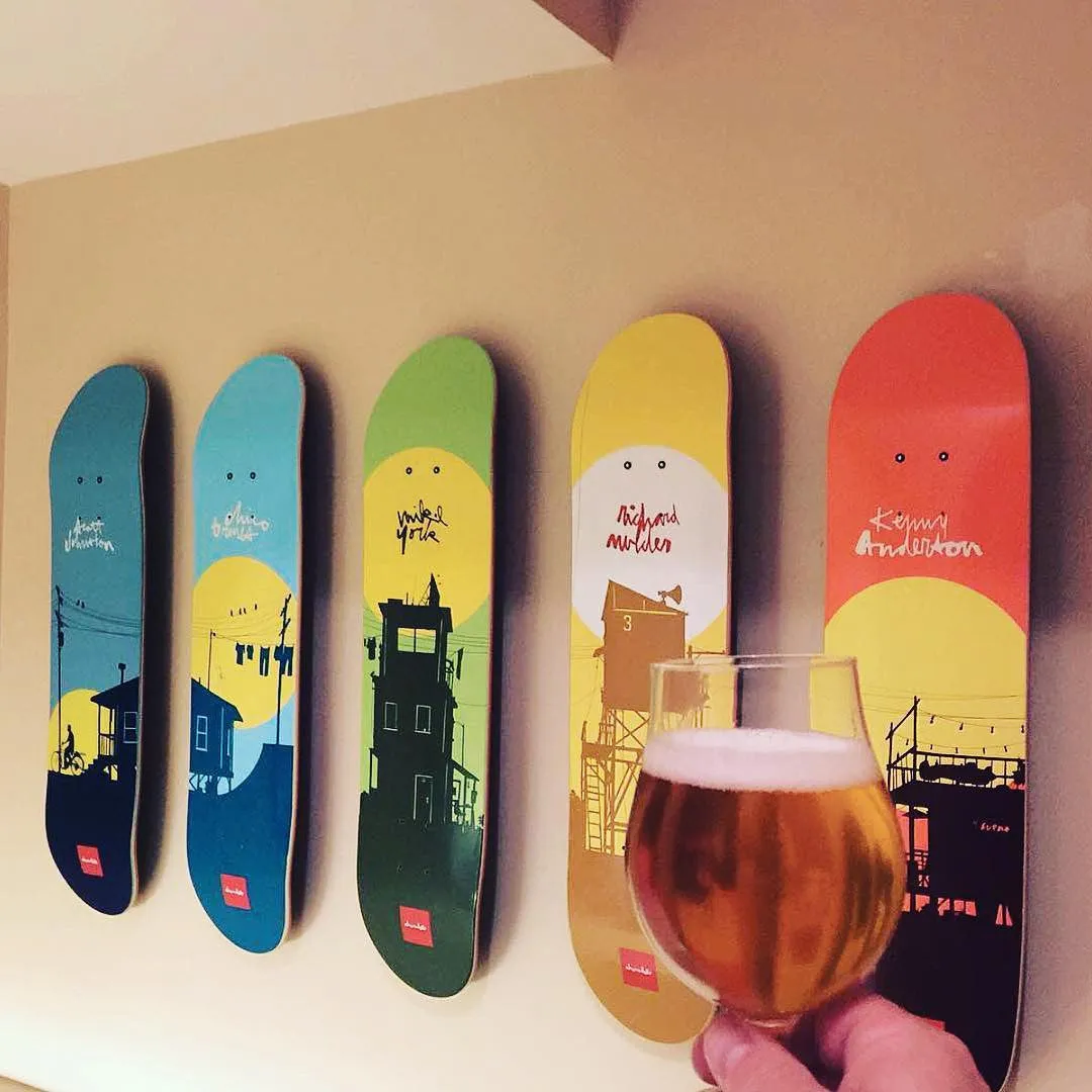 Skateboard Deck Display | Floating Mount