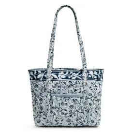 Small Vera Tote Bag - Perennials Gray