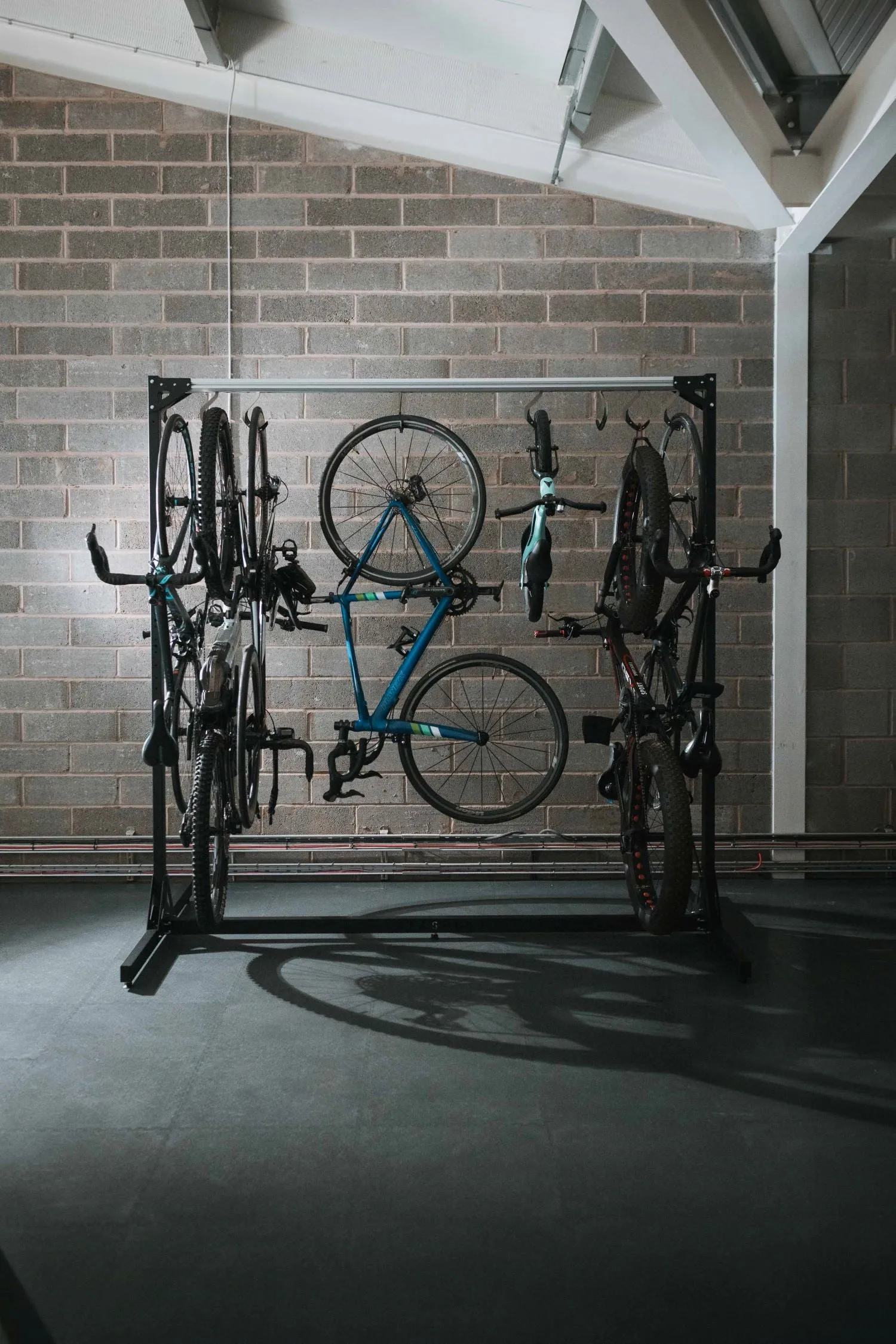 SpaceRail Bike Storage System / Freestanding