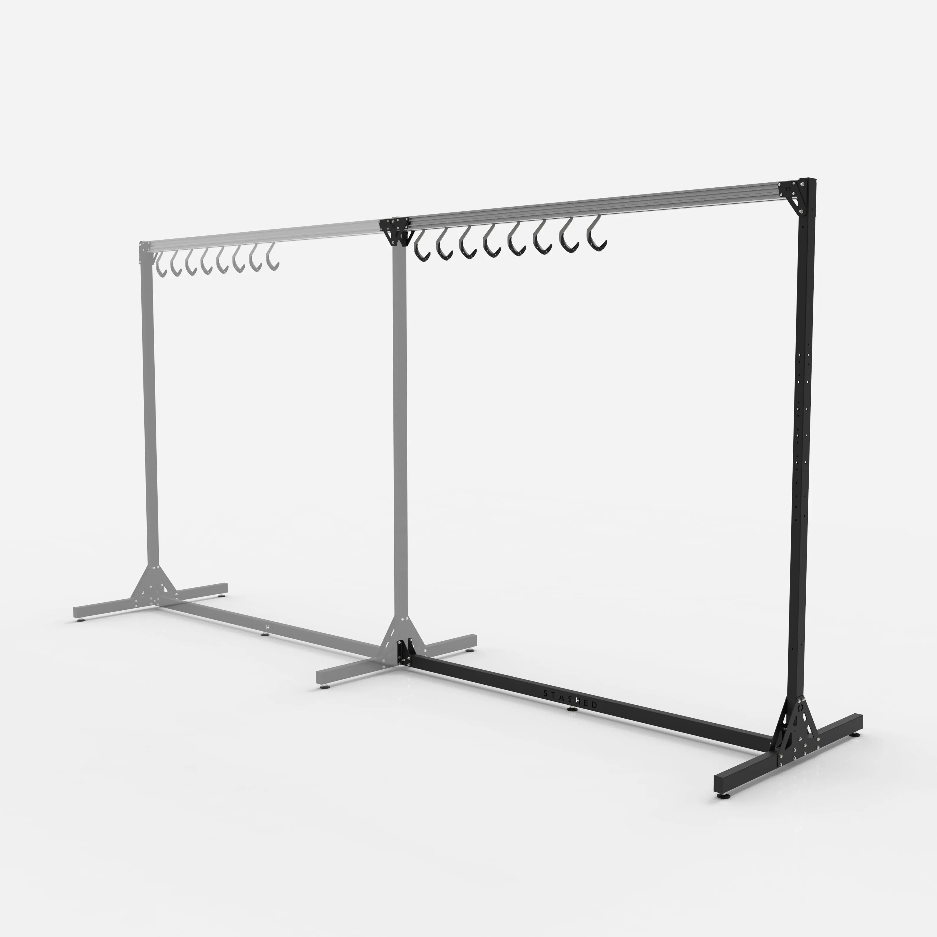 SpaceRail Bike Storage System / Freestanding