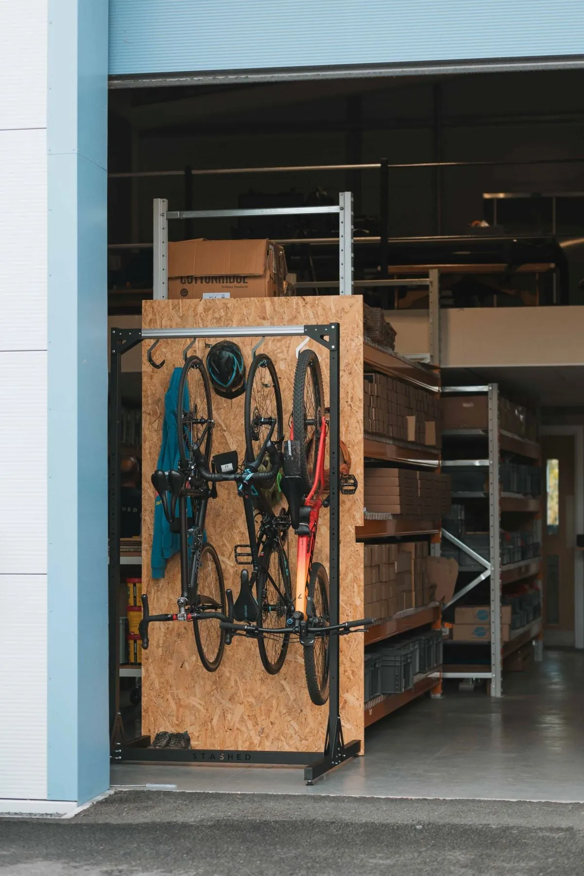 SpaceRail Bike Storage System / Freestanding