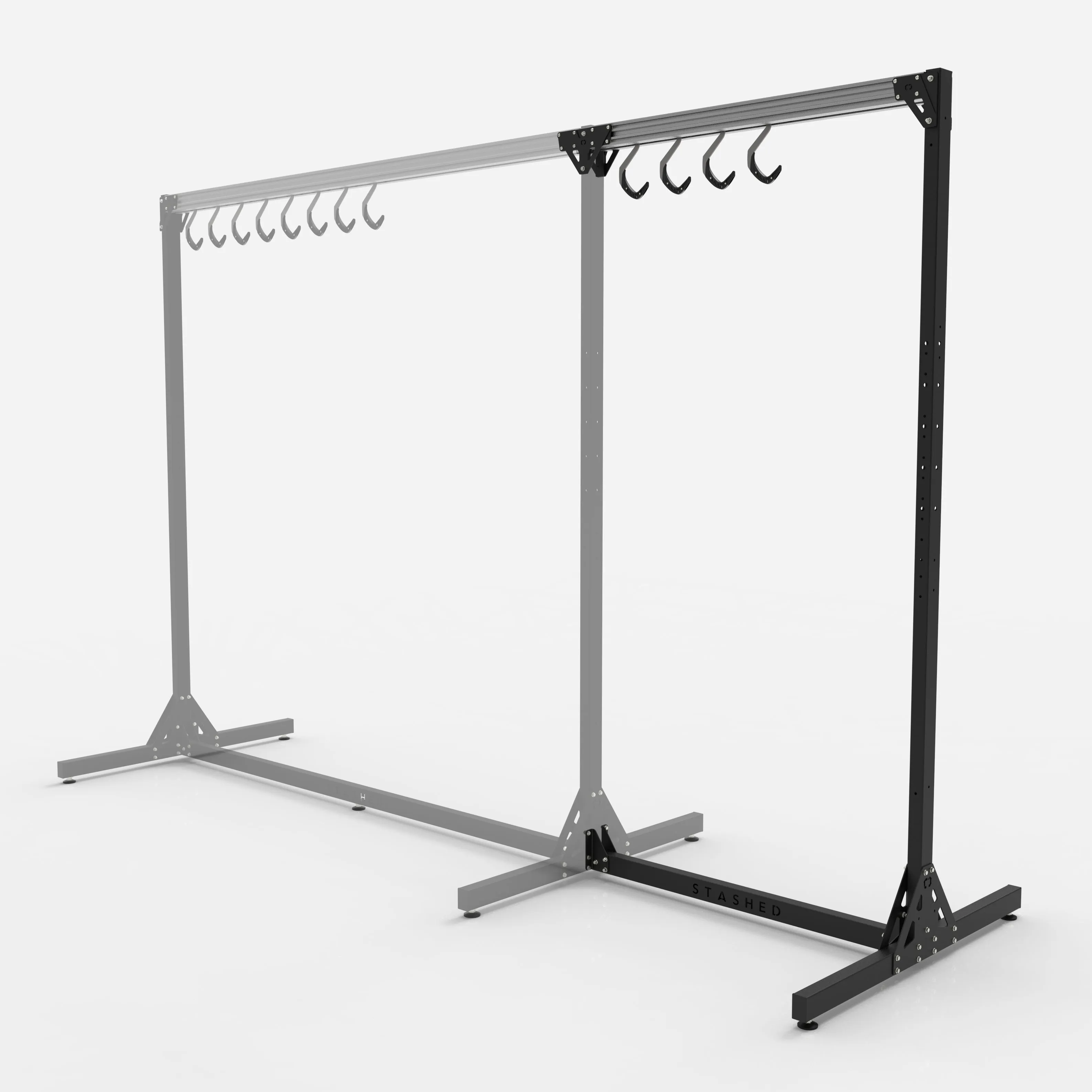 SpaceRail Bike Storage System / Freestanding