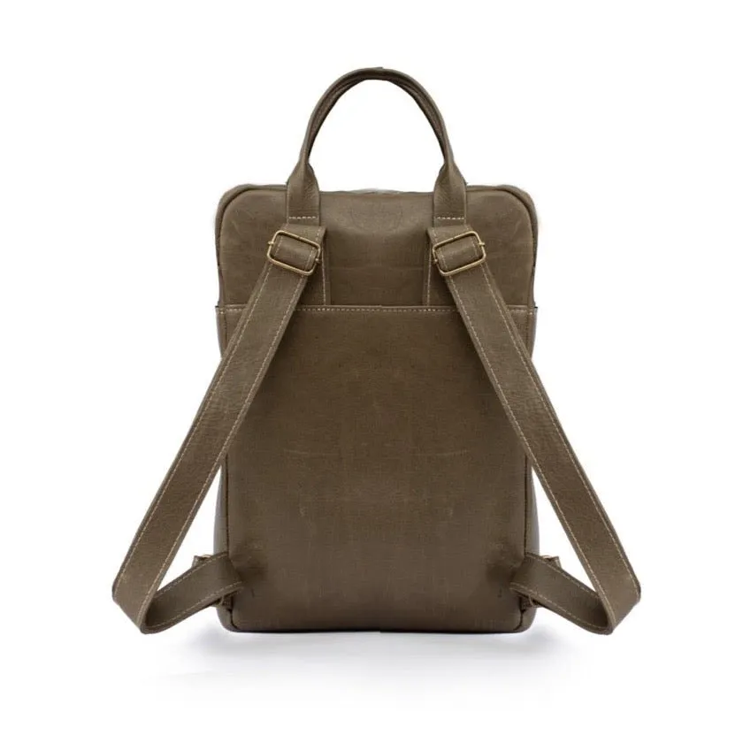 Tan Leather Goods - Charlie Backpack | Olive