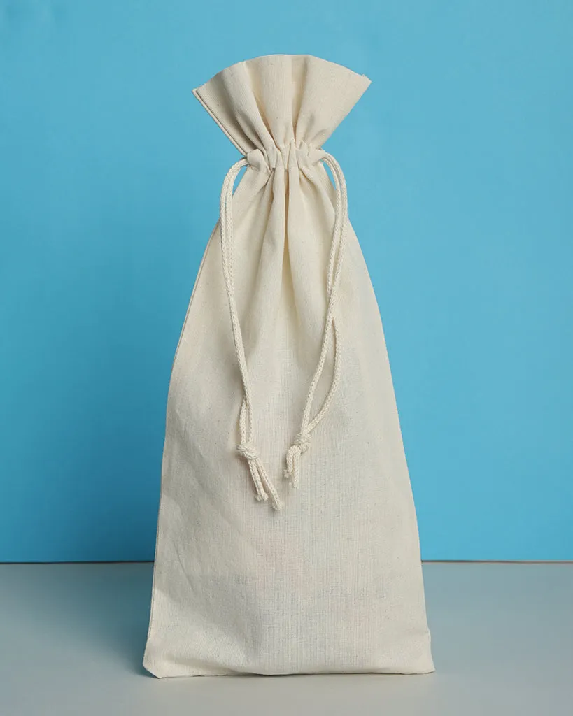 TBF Natural Cotton Wine Bags - SW147