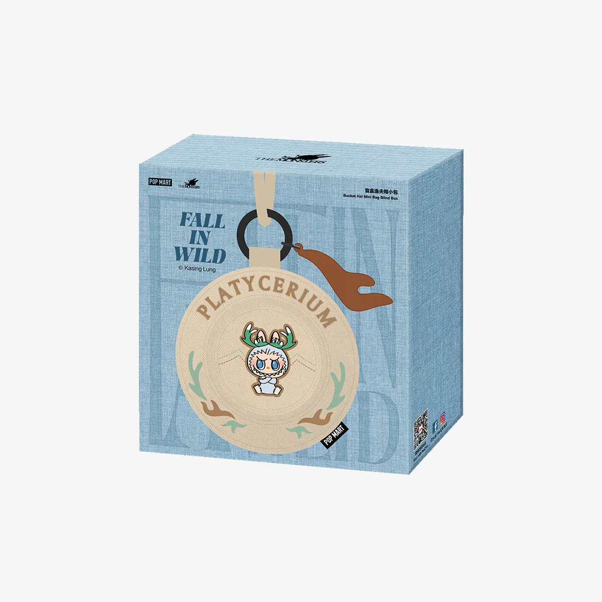 THE MONSTERS FALL IN WILD SERIES-Bucket Hat Mini Bag Blind Box by POP MART