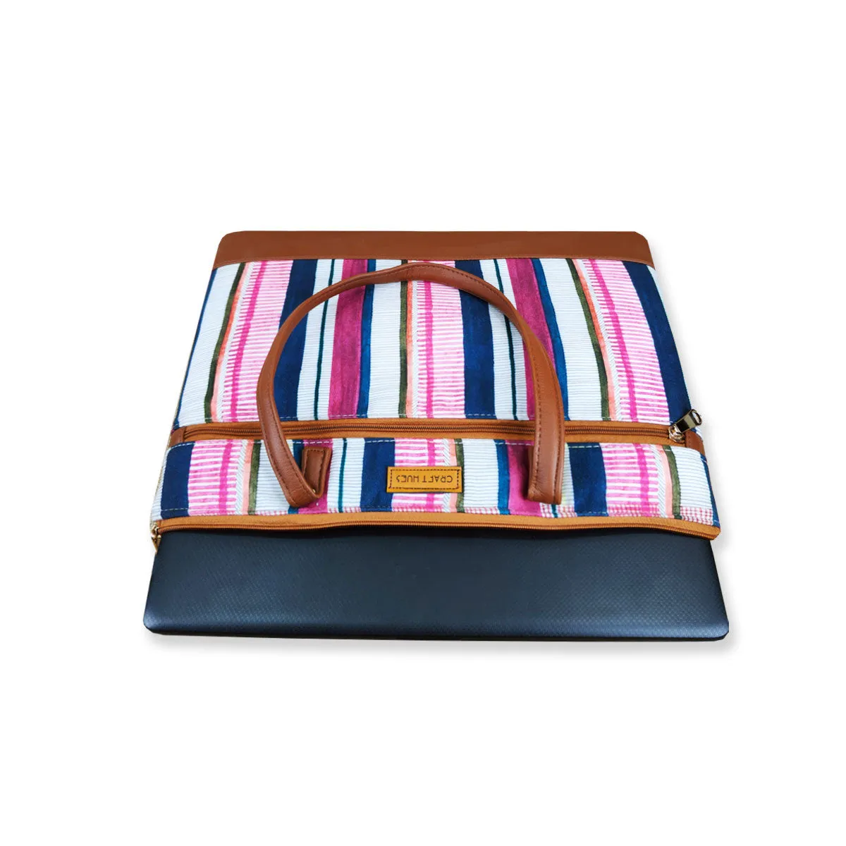 The Wine Stripes Laptop Sleeve