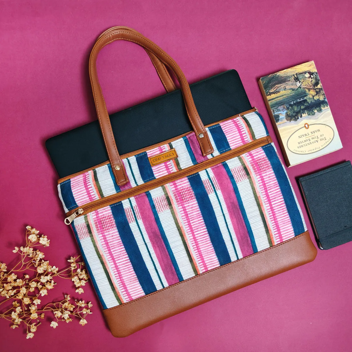 The Wine Stripes Laptop Sleeve