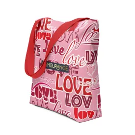 Tote Bag Women Designer (Love Pattern 002)