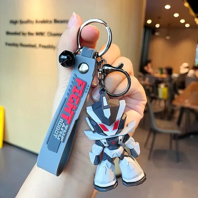 Transformers 3D Silicon Keychains With Bagcharm And Strap ( Choose from Drop Down Menu)