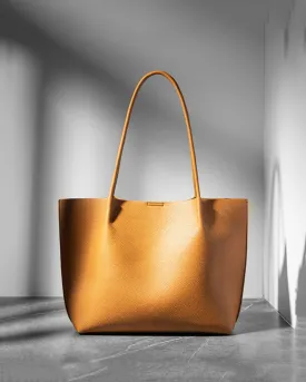 Two-in-one Leather Tote & Crossbody Bag