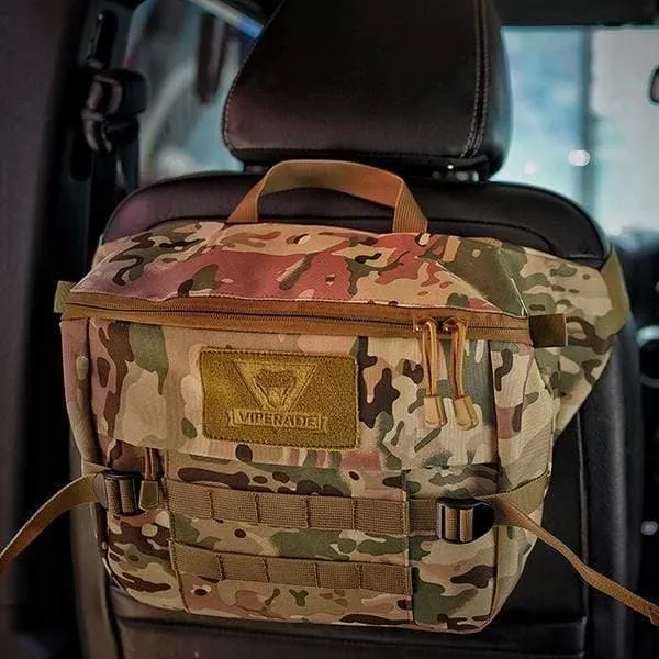 Vehicle-mounted tactical bag single-shoulder crossbody bag