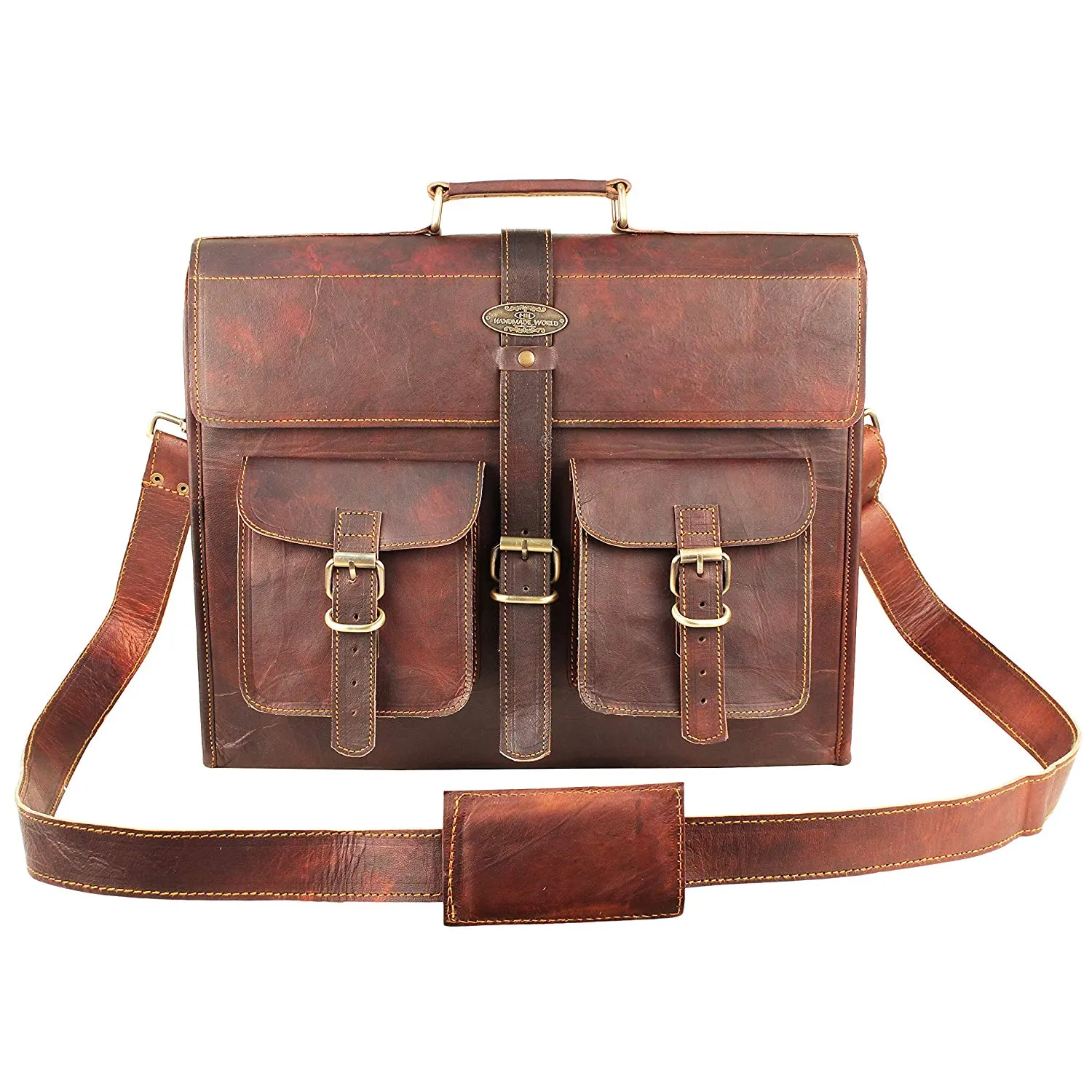 Vintage Leather Briefcase