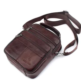 West Louis™ Genuine Cowhide Leather Shoulder Bag