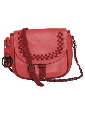 Women's Leather Crossbody Bag - PR948